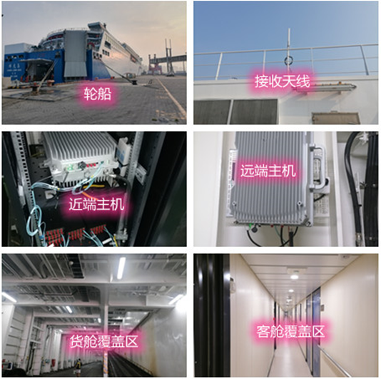  毛感乡海上游轮轮船渔船覆盖案例